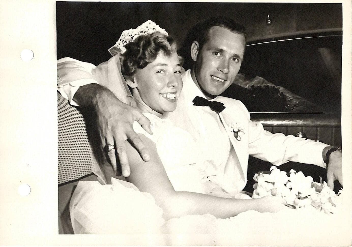 Frank & Barbara's Wedding September 1, 1955