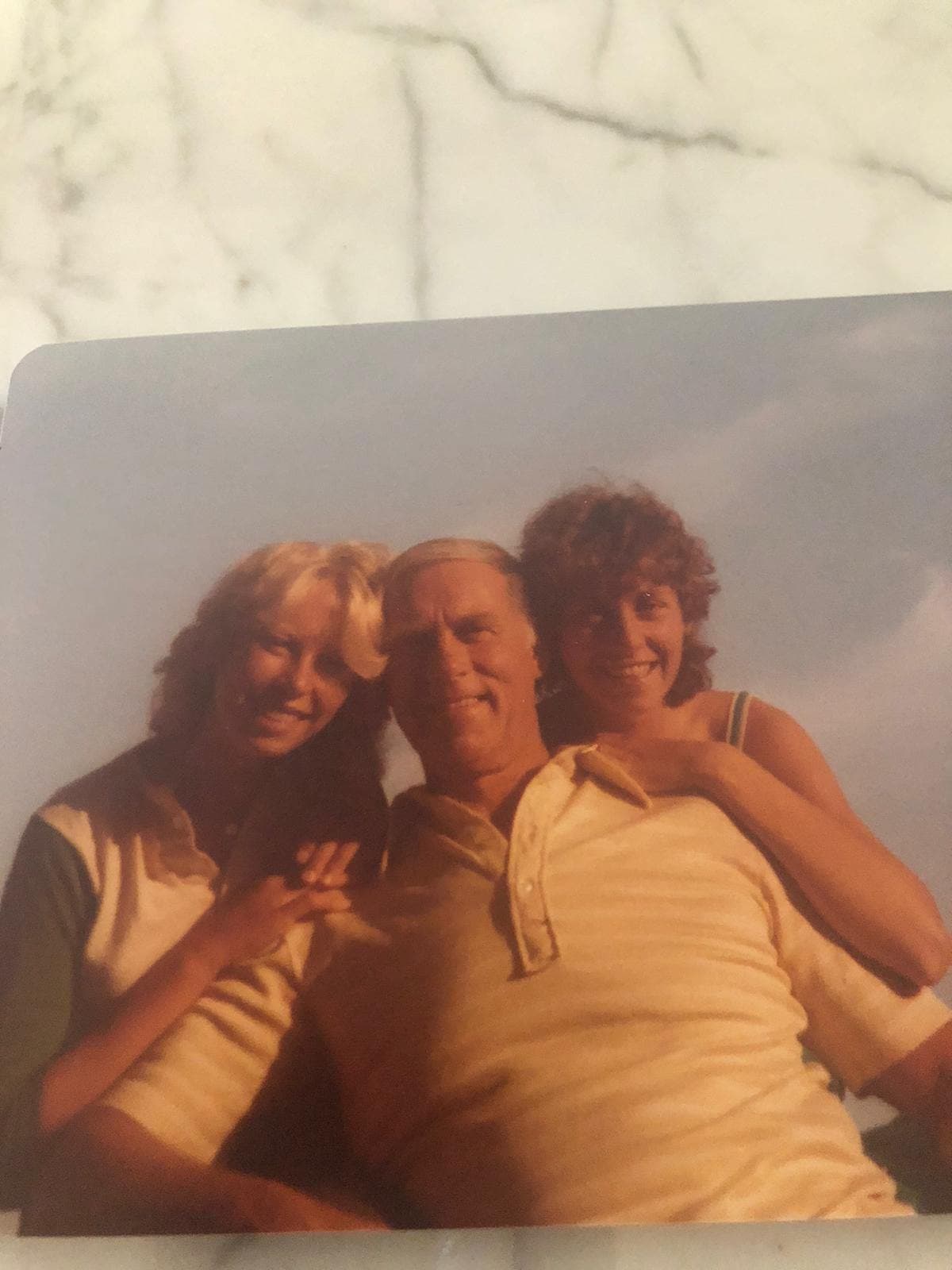 Denise, Dad & Dawn circa summer 1983