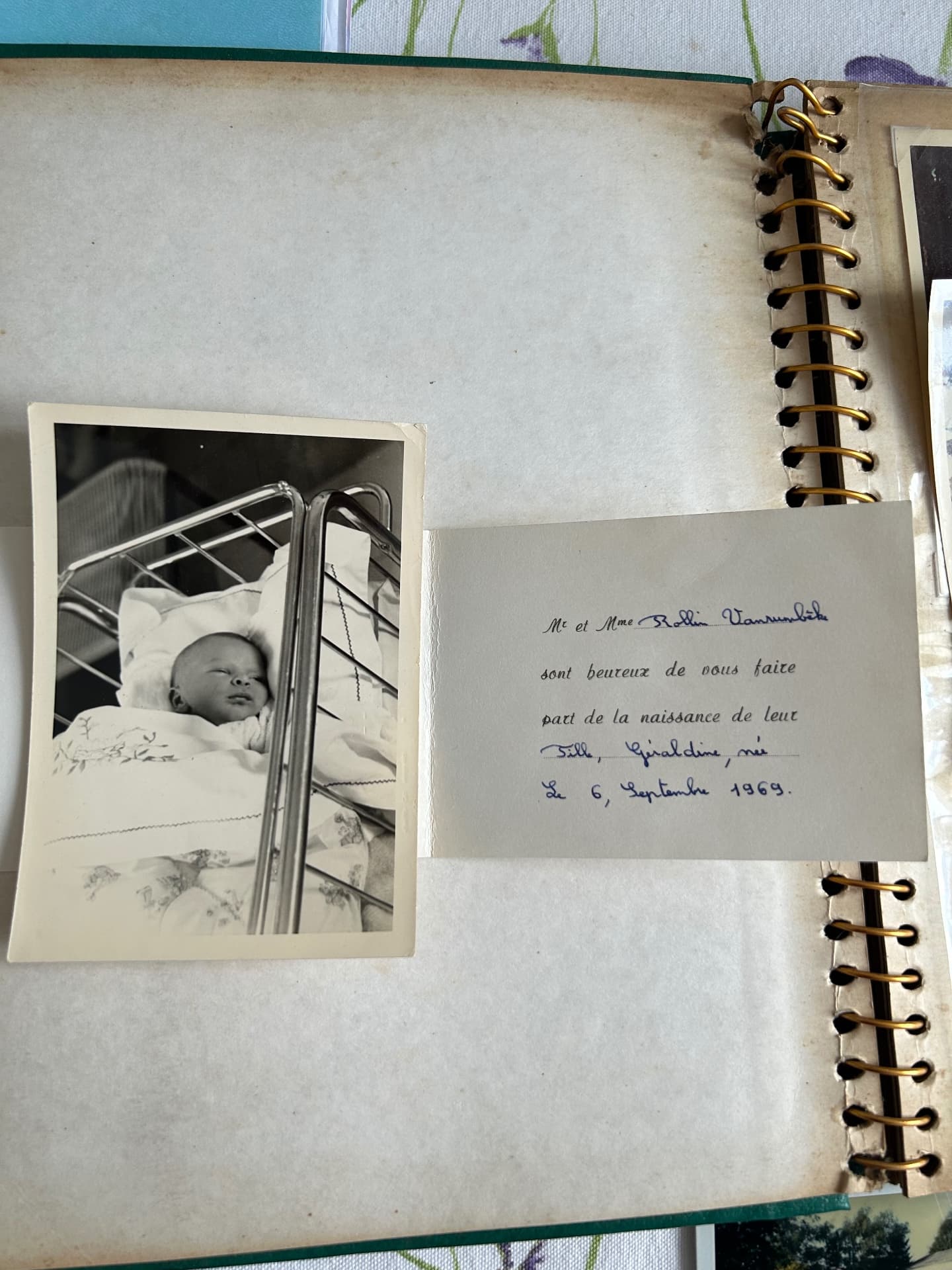 Mon faire-part de naissance 