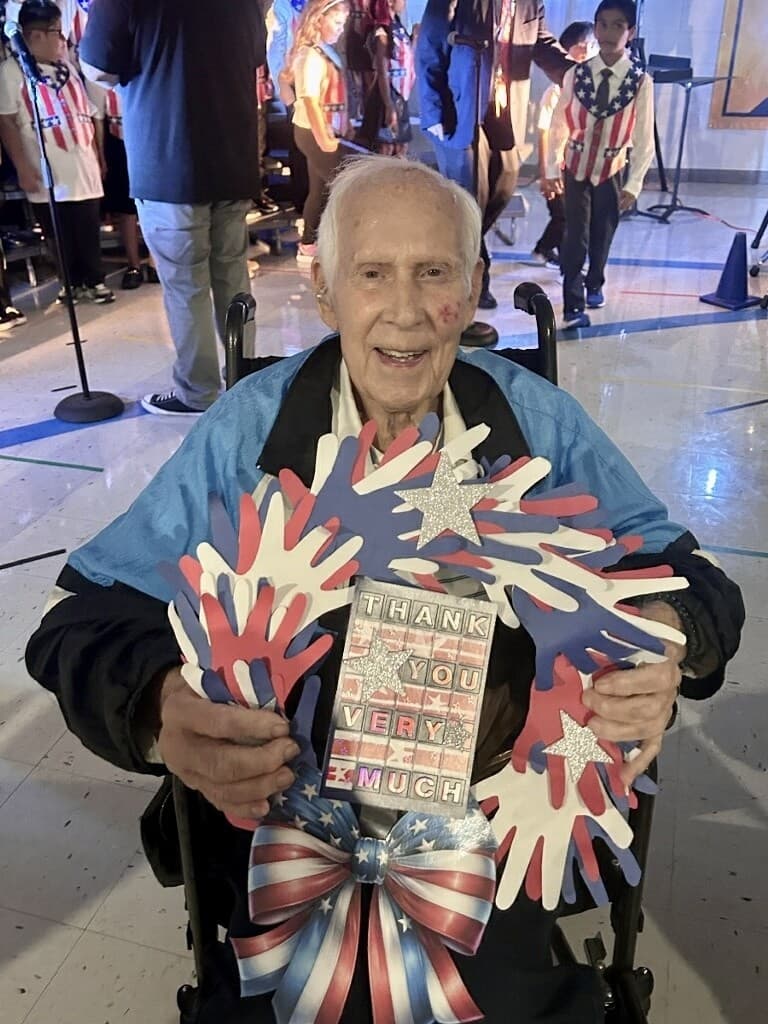 Hermitage Elementary Veteran's Day Speciial Guest