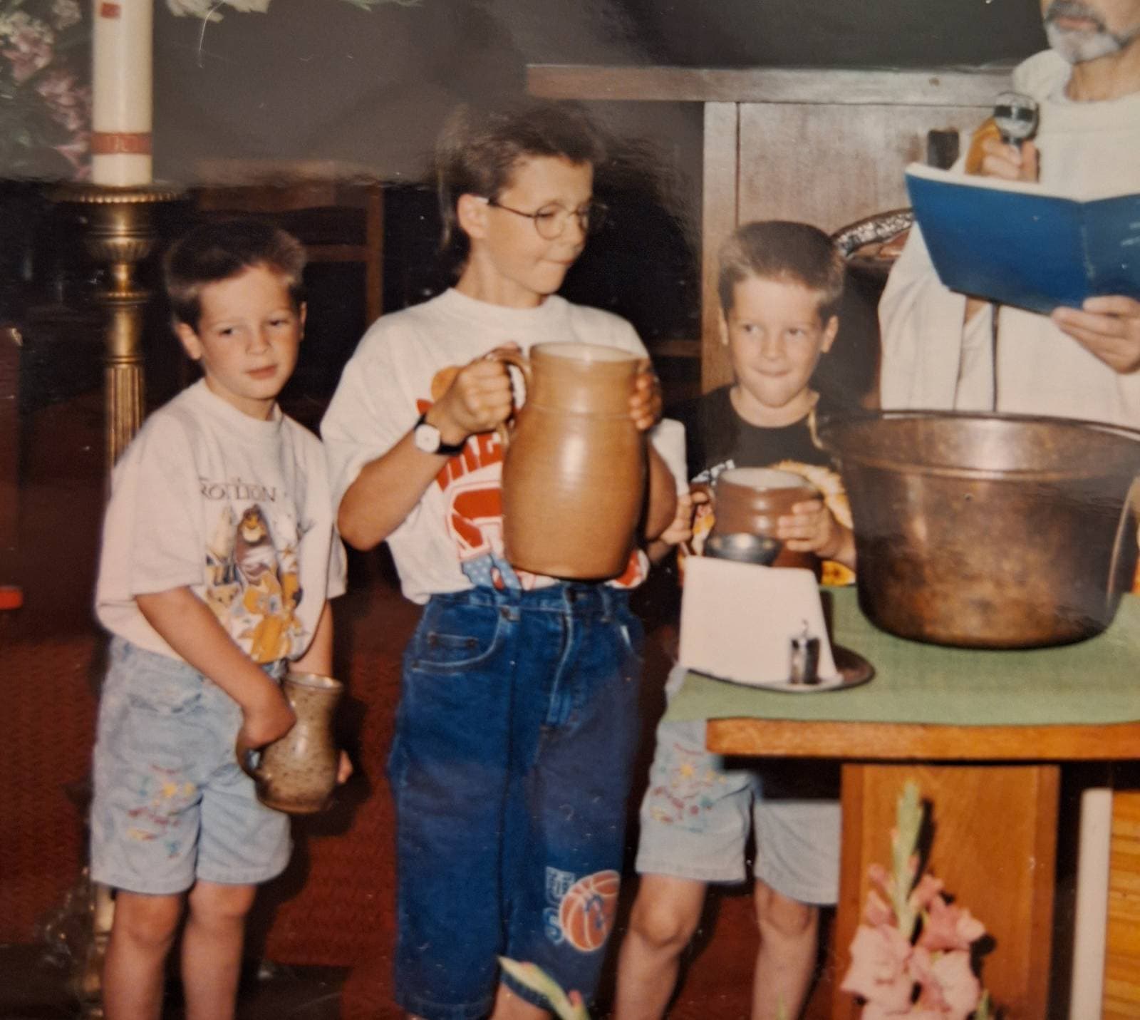 Cédric, Benoît et Ludovic