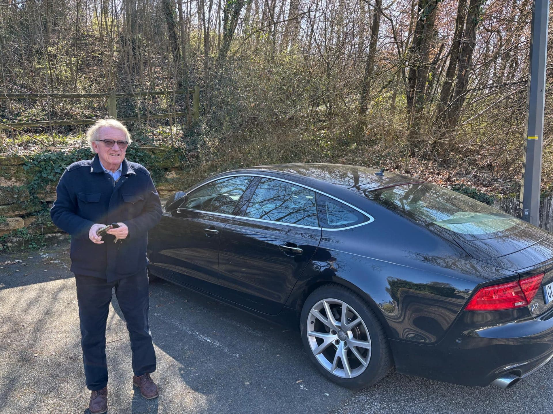 Mon Papi avec sa magnifique A7