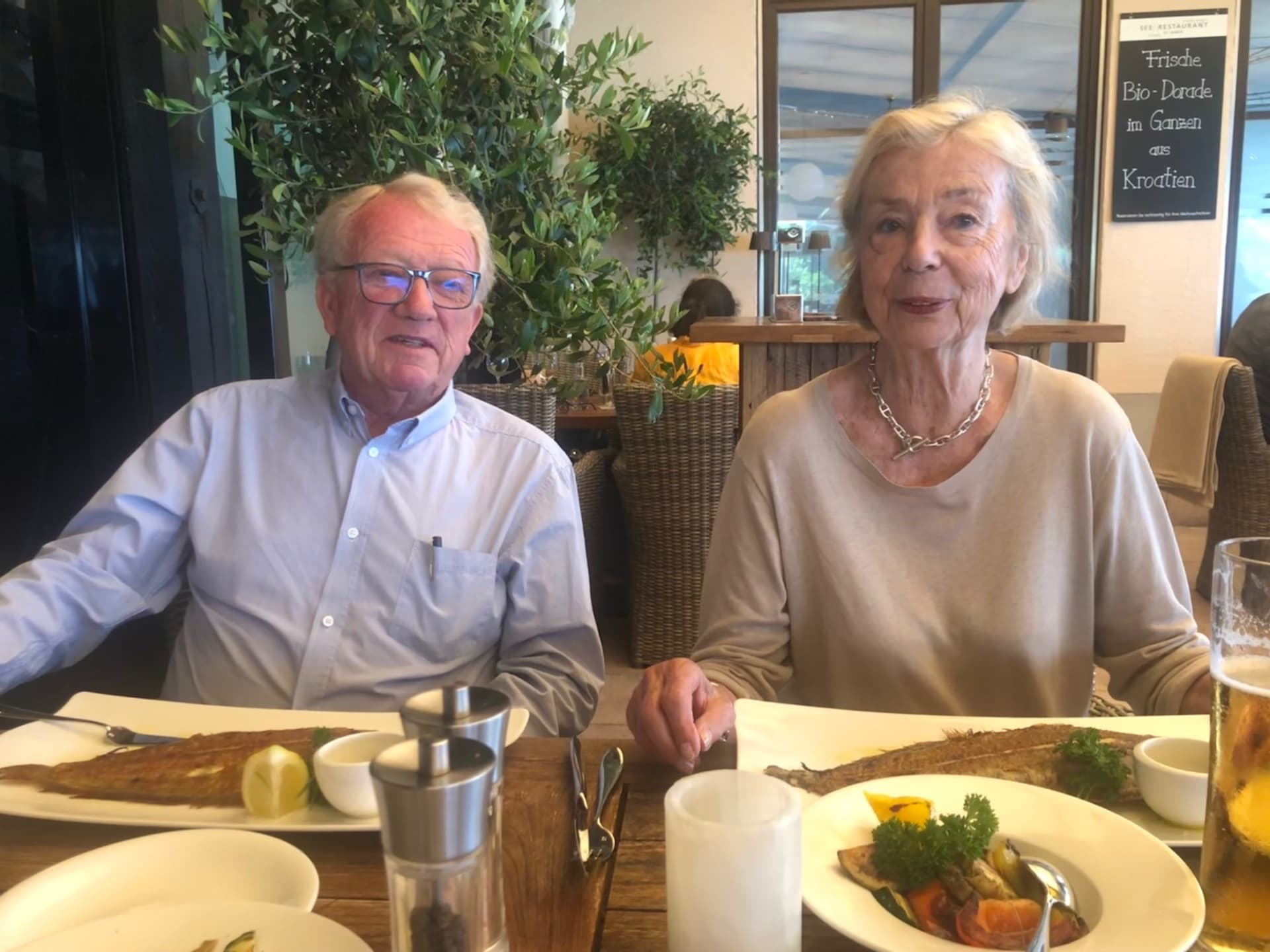 Repas en route pour Munich